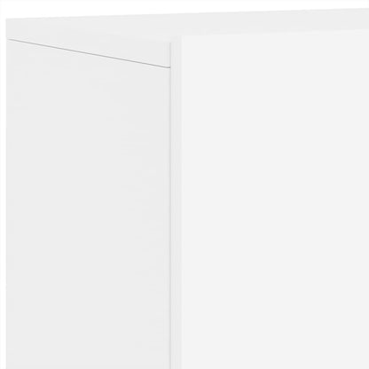 vidaXL 5 Piece TV Wall Units White Engineered Wood