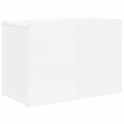 vidaXL 5 Piece TV Wall Units White Engineered Wood