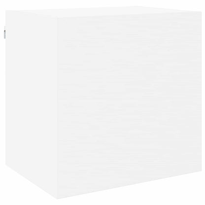 vidaXL 4 Piece TV Wall Units White Engineered Wood