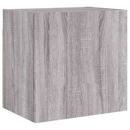 vidaXL 4 Piece TV Wall Units Grey Sonoma Engineered Wood