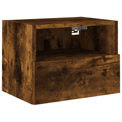 vidaXL 5 Piece TV Wall Units Smoked Oak Engineered Wood