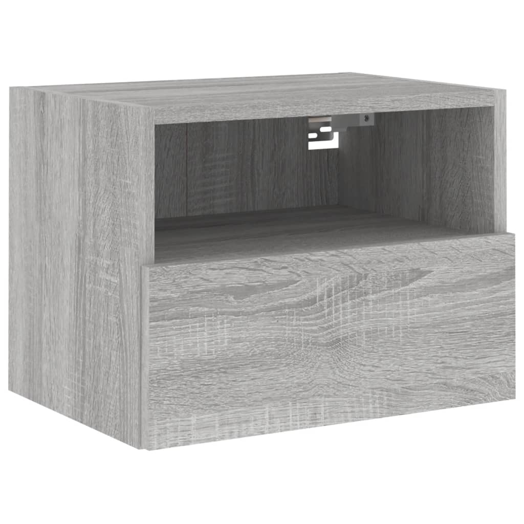 vidaXL 5 Piece TV Wall Units Grey Sonoma Engineered Wood