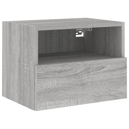 vidaXL 5 Piece TV Wall Units Grey Sonoma Engineered Wood