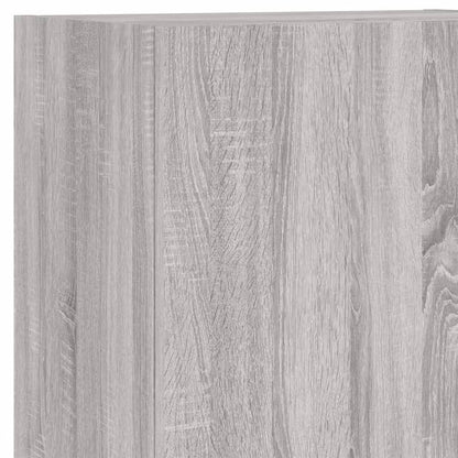 vidaXL 5 Piece TV Wall Units Grey Sonoma Engineered Wood