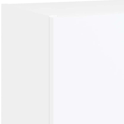 vidaXL 5 Piece TV Wall Units with LED White Engineered Wood