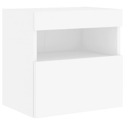 vidaXL 5 Piece TV Wall Units with LED White Engineered Wood
