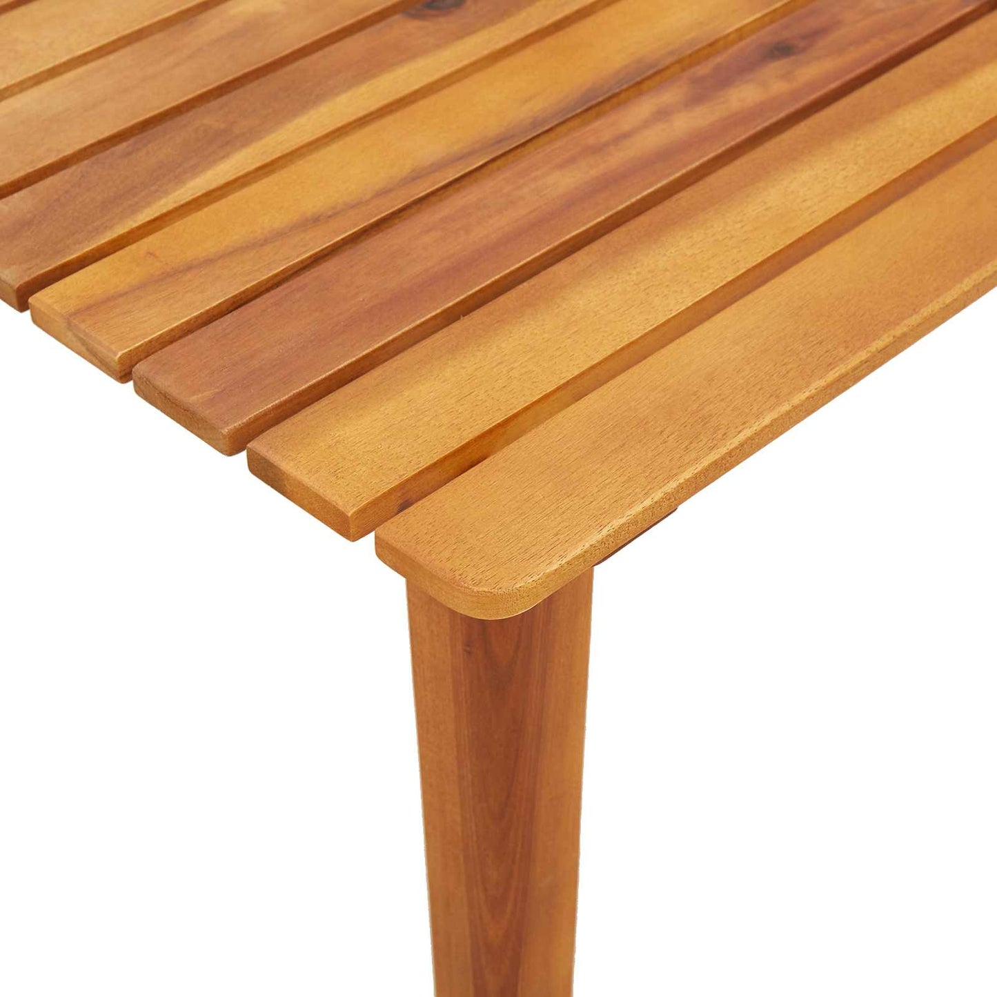 vidaXL Side Table Brown 45 x 45 x 40 cm Solid Acacia Wood