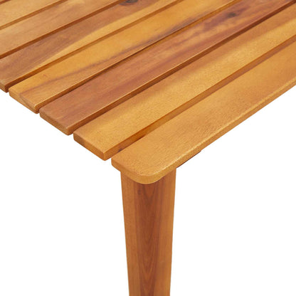 vidaXL Side Table Brown 45 x 45 x 40 cm Solid Acacia Wood