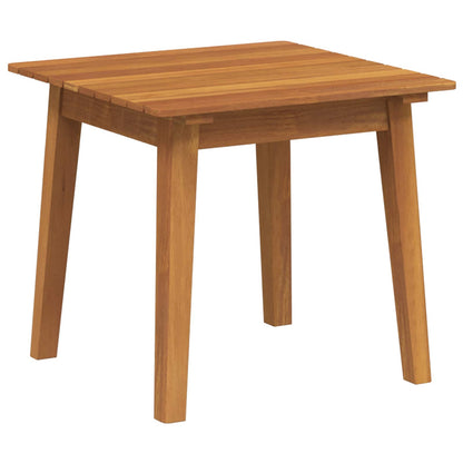 vidaXL Side Table Brown 45 x 45 x 40 cm Solid Acacia Wood