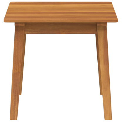 vidaXL Side Table Brown 45 x 45 x 40 cm Solid Acacia Wood