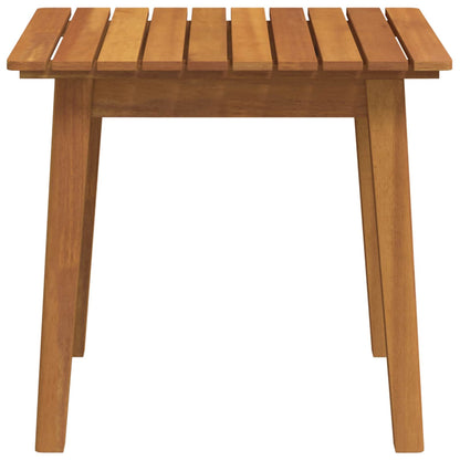 vidaXL Side Table Brown 45 x 45 x 40 cm Solid Acacia Wood