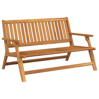 vidaXL Relax Bench Brown Solid Acacia Wood