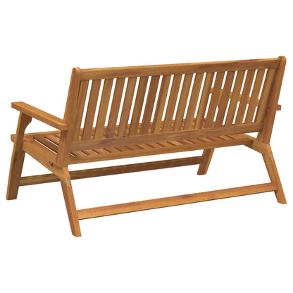 vidaXL Relax Bench Brown Solid Acacia Wood