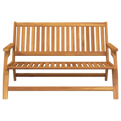 vidaXL Relax Bench Brown Solid Acacia Wood