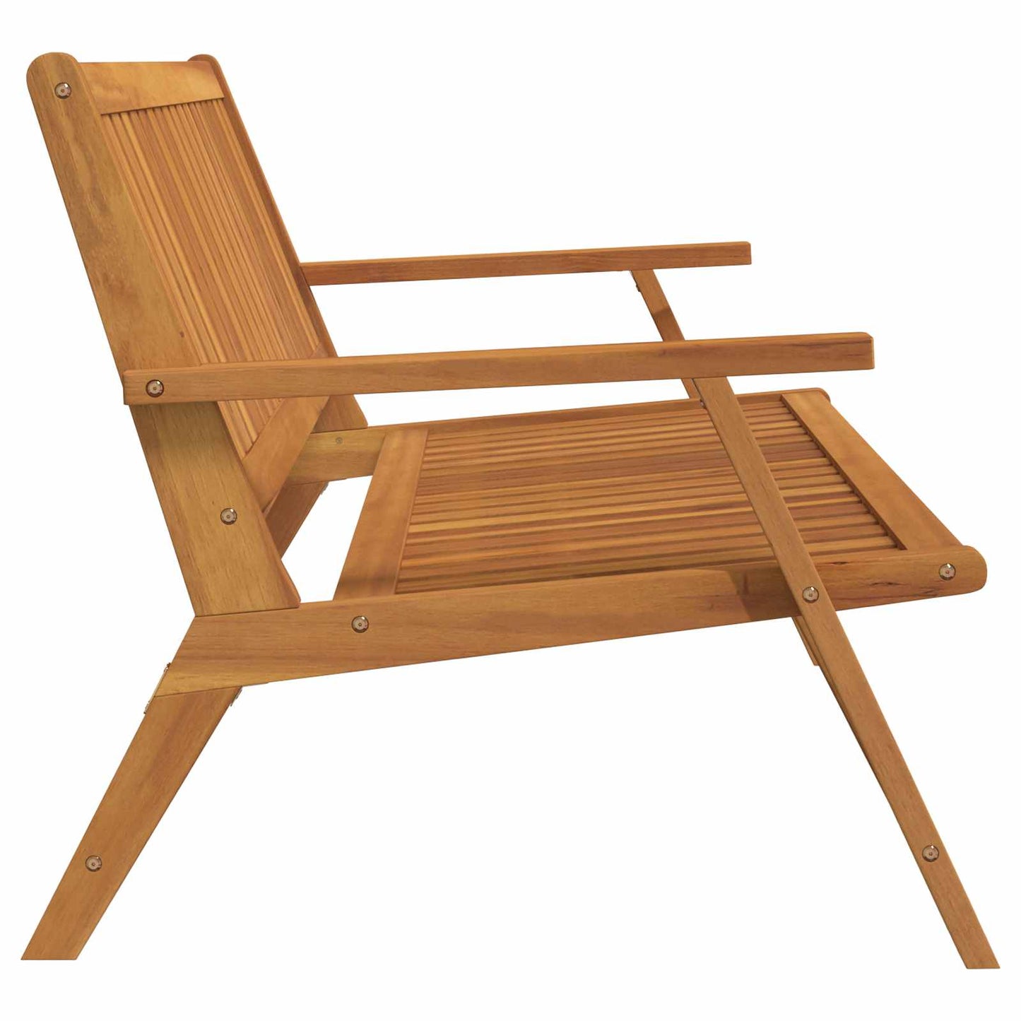 vidaXL Relax Bench Brown Solid Acacia Wood