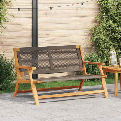 vidaXL Garden Furniture Grey 122 x 76 x 73 cm Solid Acacia Wood