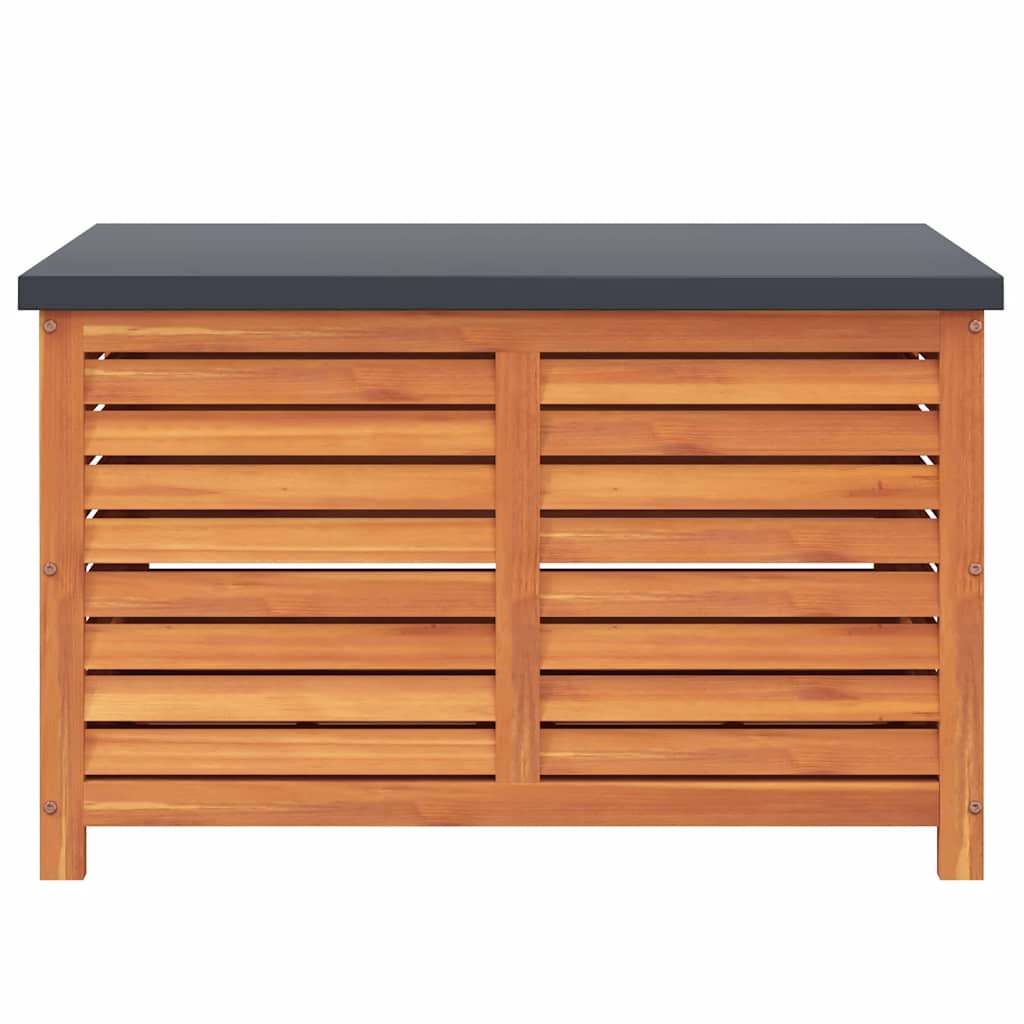vidaXL Garden Storage Box 90x48x55 cm Solid Wood Eucalyptus