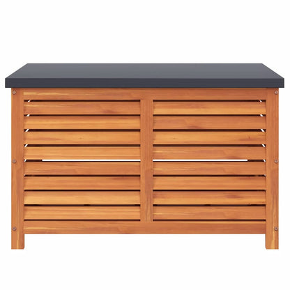 vidaXL Garden Storage Box 90x48x55 cm Solid Wood Eucalyptus