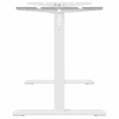 vidaXL Standing Desk Frame White (94-135)x60x(70-114) cm Steel
