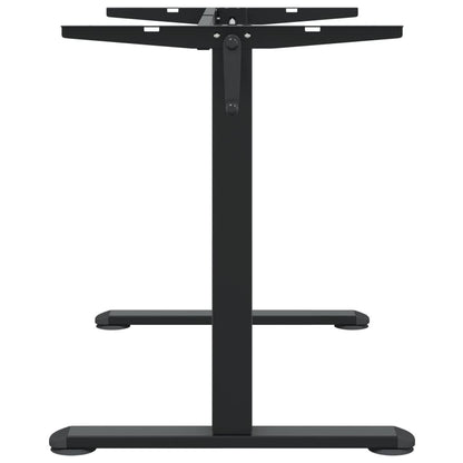 vidaXL Standing Desk Frame Black (94-135)x60x(70-114) cm Steel