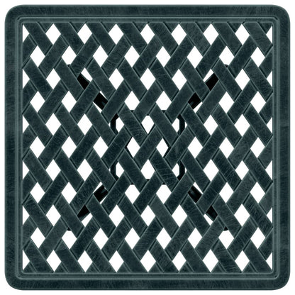 vidaXL Garden Table Green 53x53x53 cm Cast Aluminium