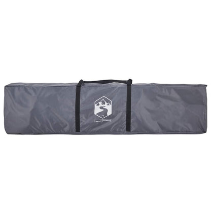 vidaXL Family Tent Dome 10-Person Grey and Orange Quick Release
