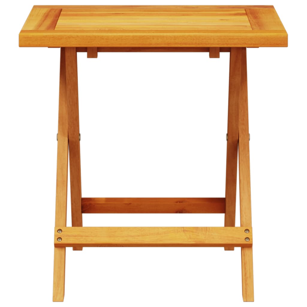 vidaXL Garden Side Table 40x40x40 cm Solid Wood Acacia