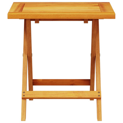 vidaXL Garden Side Table 40x40x40 cm Solid Wood Acacia