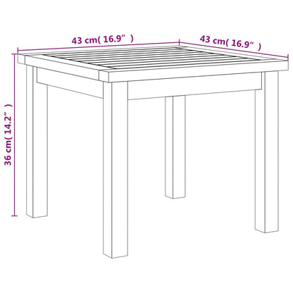 vidaXL 3 Piece Bistro Set Grey Poly Rattan and Acacia Wood