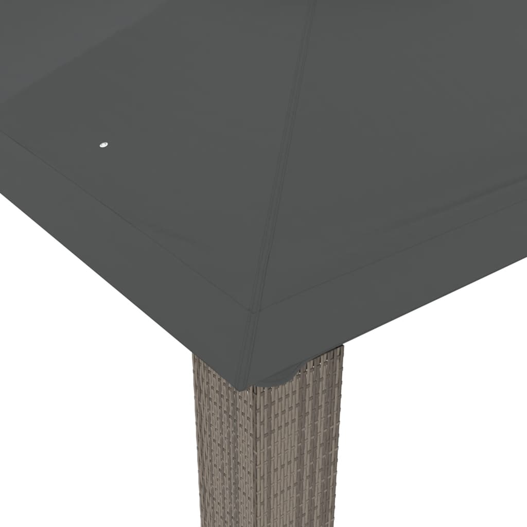 vidaXL Gazebo | Anthracite | Powder-coated steel, polyester with PA coating
