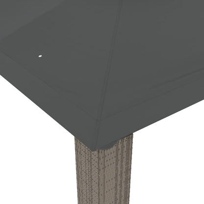 vidaXL Gazebo | Anthracite | Powder-coated steel, polyester with PA coating