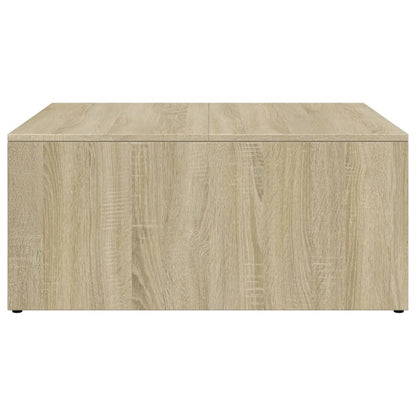 vidaXL Nesting Coffee Tables 2 pcs Sonoma Oak Engineered Wood&Metal