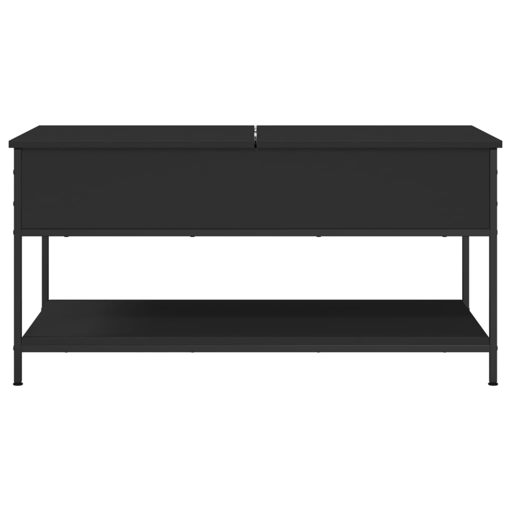 vidaXL Coffee Table | Black | Engineered wood, metal | Medium | Coffee Table