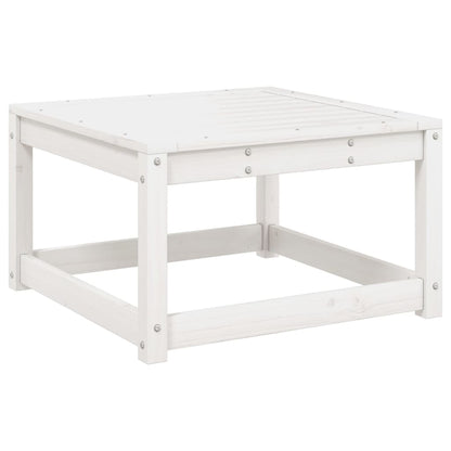 vidaXL Garden Lounge Set | White | Solid pine wood | 7 Piece Set | Modular