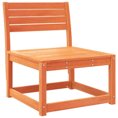 vidaXL 8 Piece Garden Lounge Set Wax Brown Solid Wood Pine