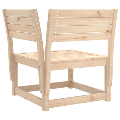 vidaXL Garden Sofa Set | Natural wood | Solid Pine Wood (untreated)