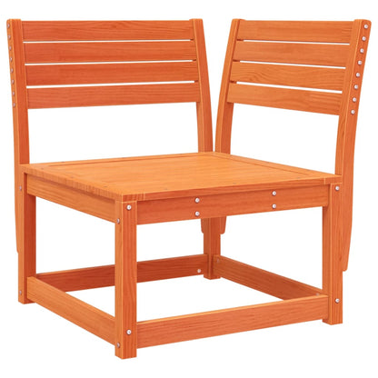 vidaXL Garden Sofa Set | Wax brown | Solid pine wood | Large | Modular