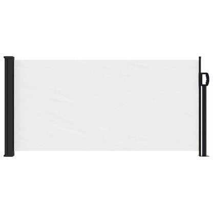 vidaXL Retractable Side Awning White 100x300 cm