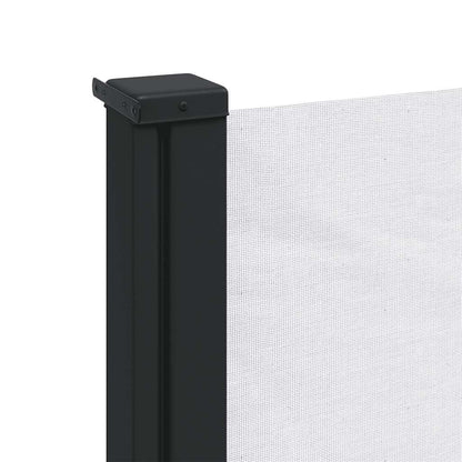 vidaXL Retractable Side Awning White 100x300 cm