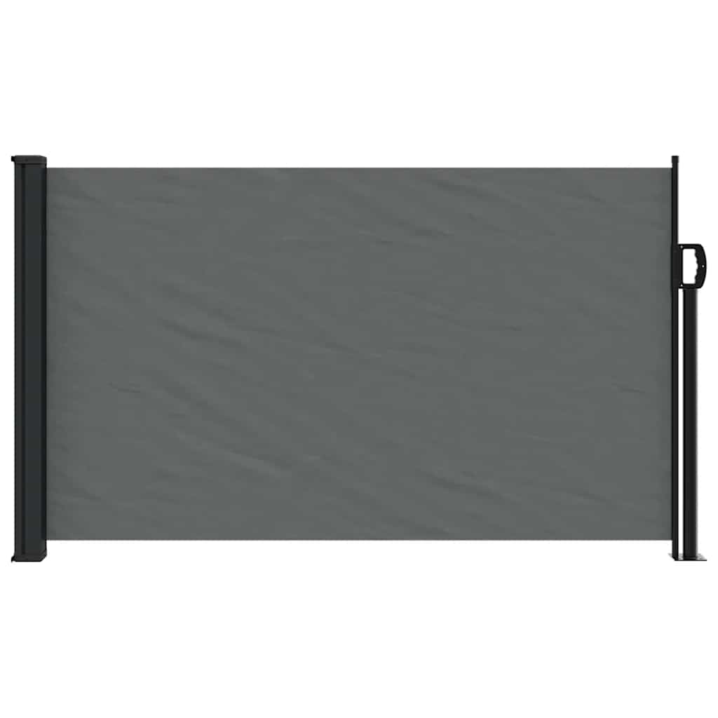 vidaXL Retractable Side Awning Anthracite 117x300 cm