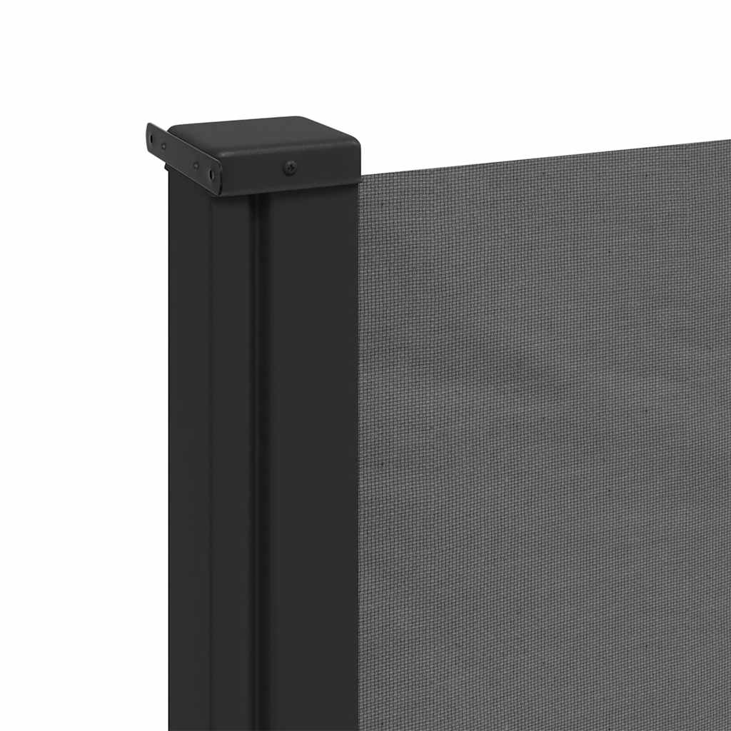 vidaXL Retractable Side Awning Anthracite 117x300 cm
