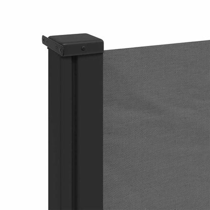 vidaXL Retractable Side Awning Anthracite 117x300 cm