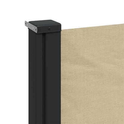 vidaXL Retractable Side Awning Beige 140x300 cm