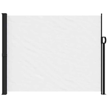 vidaXL Retractable Side Awning White 170x300 cm