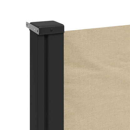 vidaXL Retractable Side Awning Beige 200x300 cm