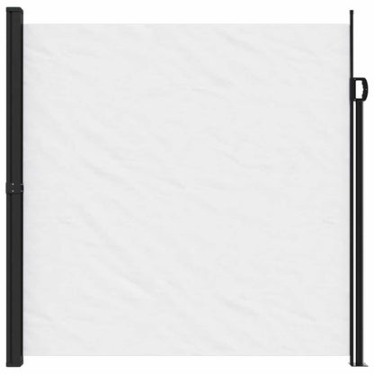 vidaXL Retractable Side Awning White 200x300 cm
