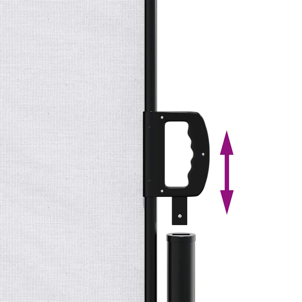 vidaXL Retractable Side Awning White 200x300 cm