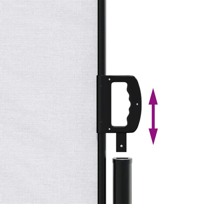 vidaXL Retractable Side Awning White 200x300 cm