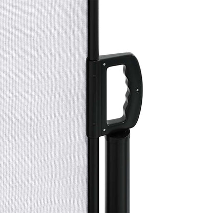 vidaXL Retractable Side Awning White 220x300 cm