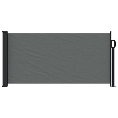 vidaXL Retractable Side Awning Anthracite 100x500 cm